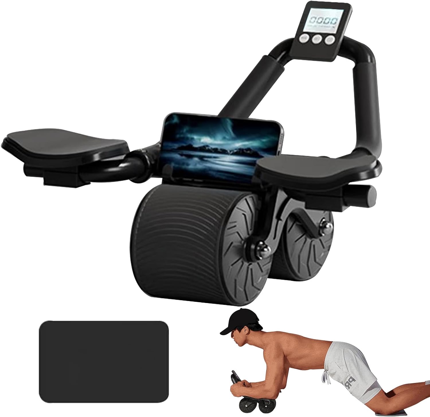 Gym Need Store - Ab Roller Wheel With Elbow Support